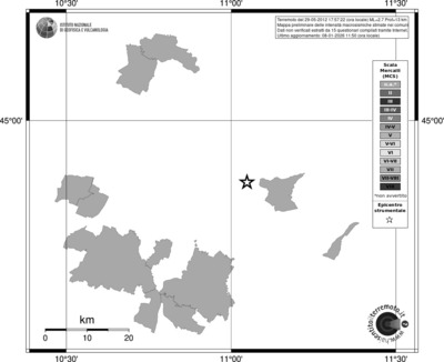 Mappa MCS - territori comuni