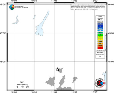 Mappa MCS - territori comuni