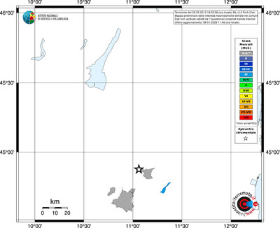 Mappa MCS - territori comuni