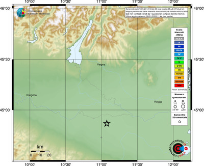 Mappa MCS - località
