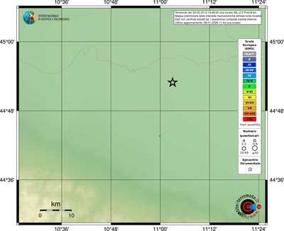 Mappa EMS - località