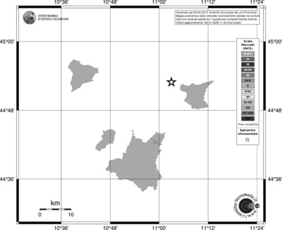 Mappa MCS - territori comuni