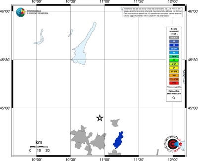 Mappa MCS - territori comuni