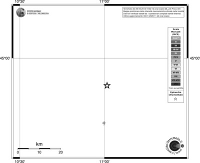 Mappa MCS - territori località