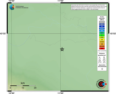 Mappa MCS - località