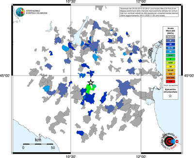 Mappa MCS - territori comuni