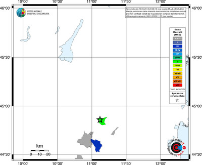 Mappa MCS - territori comuni
