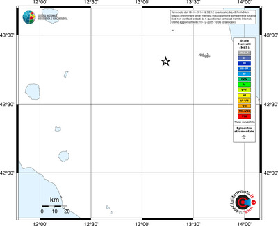 Mappa MCS - territori località