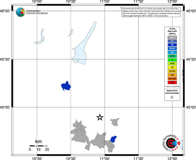 Mappa MCS - territori comuni