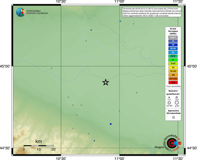 Mappa EMS - comuni