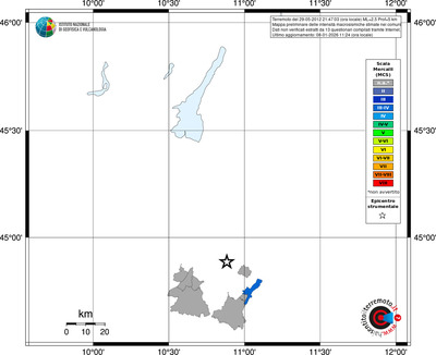 Mappa MCS - territori comuni