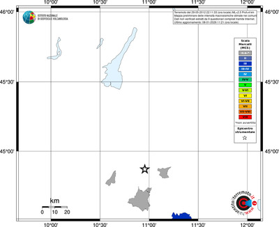 Mappa MCS - territori comuni