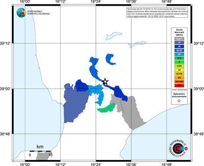 Mappa MCS - territori comuni