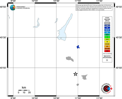 Mappa MCS - territori comuni