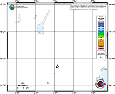 Mappa EMS - territori località