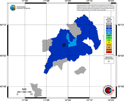 Mappa MCS - territori comuni