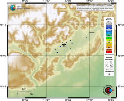 Mappa MCS - località