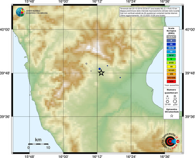 Mappa EMS - località