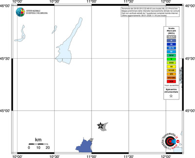Mappa MCS - territori comuni