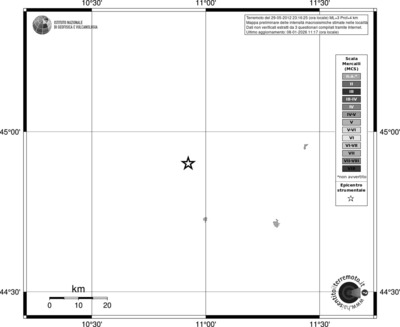 Mappa MCS - territori località