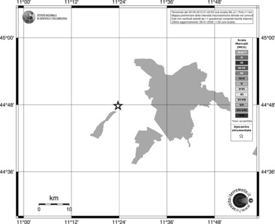 Mappa MCS - territori comuni