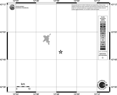 Mappa EMS - territori località