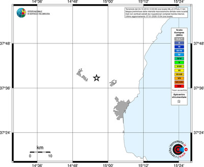 Mappa EMS - territori località