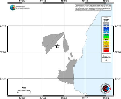 Mappa MCS - territori comuni