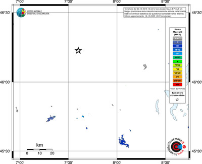 Mappa MCS - territori località