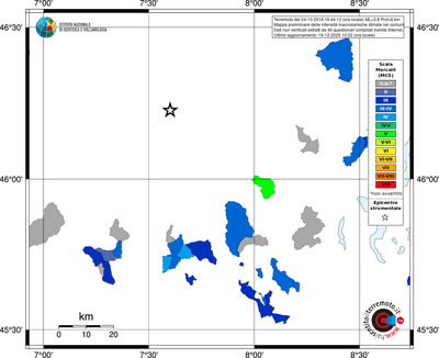 Mappa MCS - territori comuni
