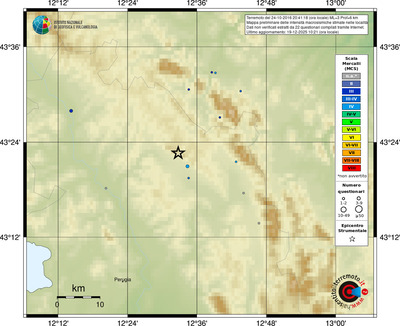 Mappa MCS - località