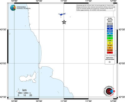 Mappa MCS - territori località