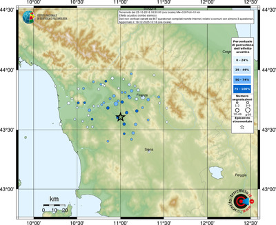 Mappa comuni con almeno 3 questionari