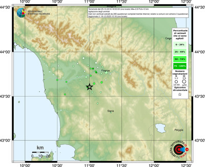 Mappa comuni con almeno 3 questionari