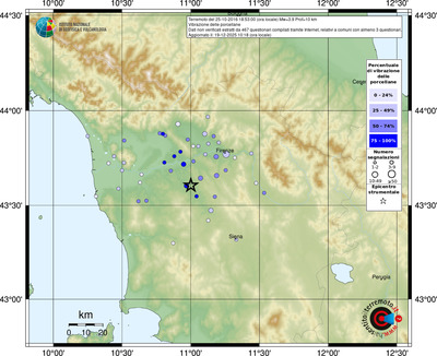 Mappa comuni con almeno 3 questionari