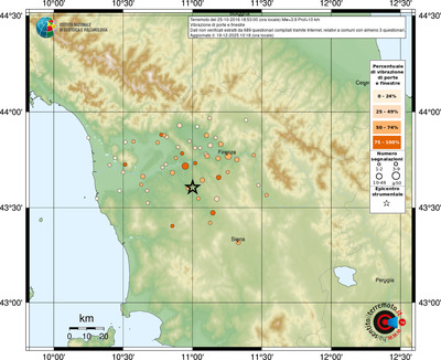 Mappa comuni con almeno 3 questionari