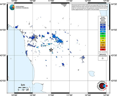 Mappa MCS - territori località