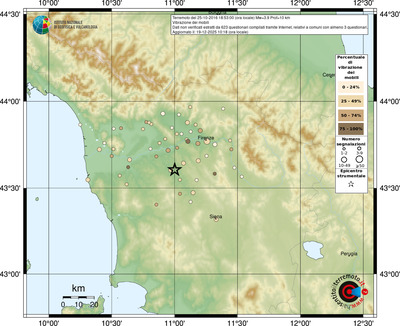 Mappa comuni con almeno 3 questionari