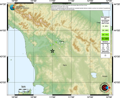 Mappa comuni con almeno 3 questionari