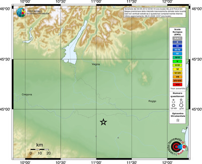 Mappa EMS - località