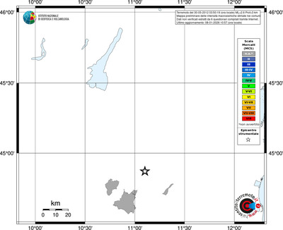 Mappa MCS - territori comuni