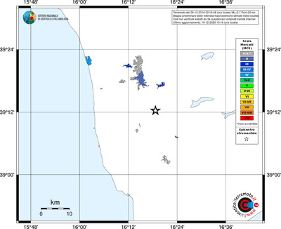 Mappa MCS - territori località