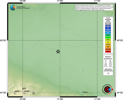 Mappa EMS - località