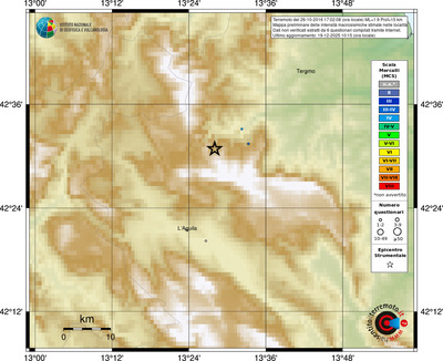 Mappa MCS - località