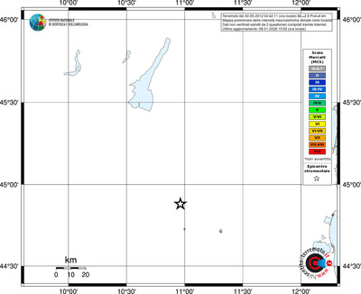 Mappa MCS - territori località