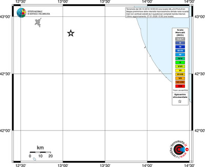 Mappa MCS - territori località