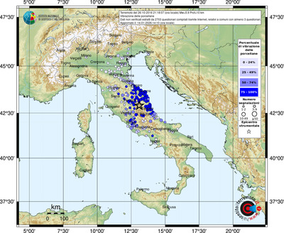 Mappa comuni con almeno 3 questionari