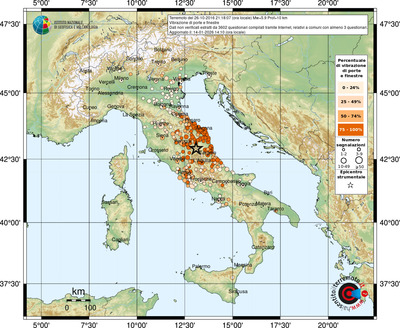 Mappa comuni con almeno 3 questionari