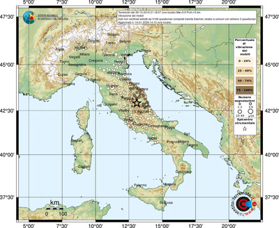 Mappa comuni con almeno 3 questionari