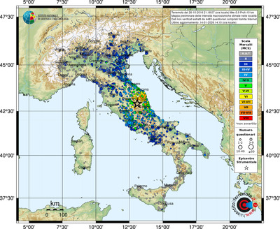 Mappa MCS - località